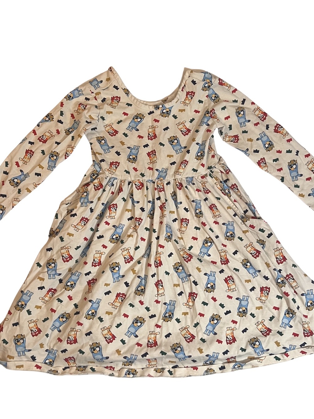 Long Sleeve Bluey dress
